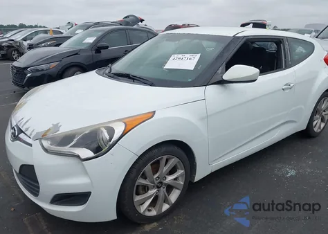2016 Hyundai Veloster from USA, damaged, VIN KMHTC6AD8GU248455